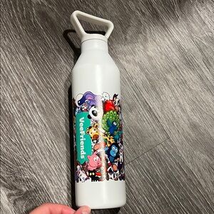 VeeFriends White Water Bottle with Colorful Characters